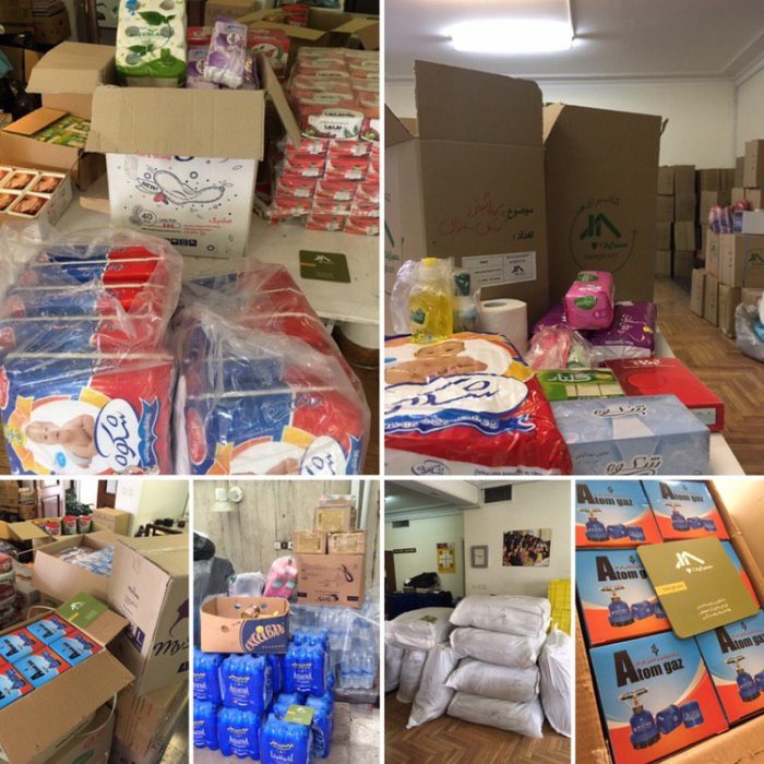 انتشار گزارش شماره ۵ در خصوص بسته‌بندی و ارسال اقلام اهدایی برای استان لرستان